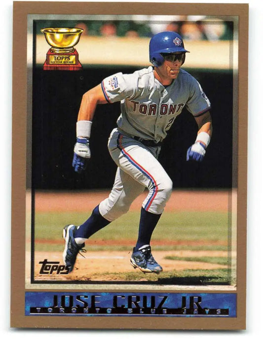 1998 Topps #326 Jose Cruz Jr. NM-MT Toronto Blue Jays Baseball Card - Baseball Card Single