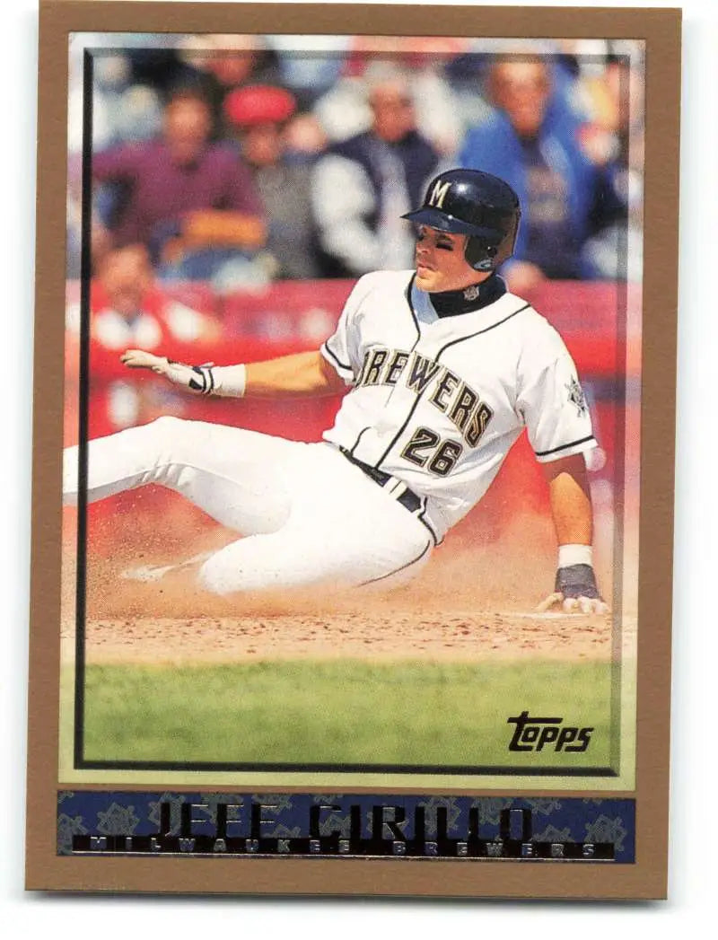 1998 Topps #327 Jeff Cirillo NM-MT Milwaukee Brewers Baseball Card - Baseball Card Single