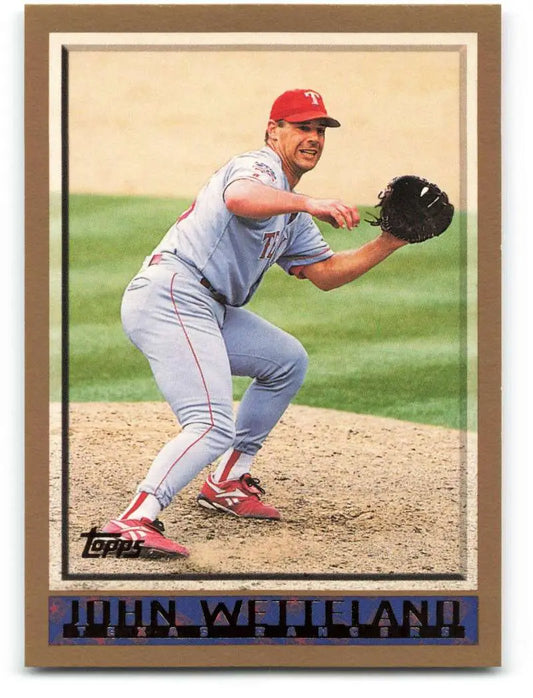 1998 Topps #329 John Wetteland NM-MT Texas Rangers Baseball Card - Baseball Card Single