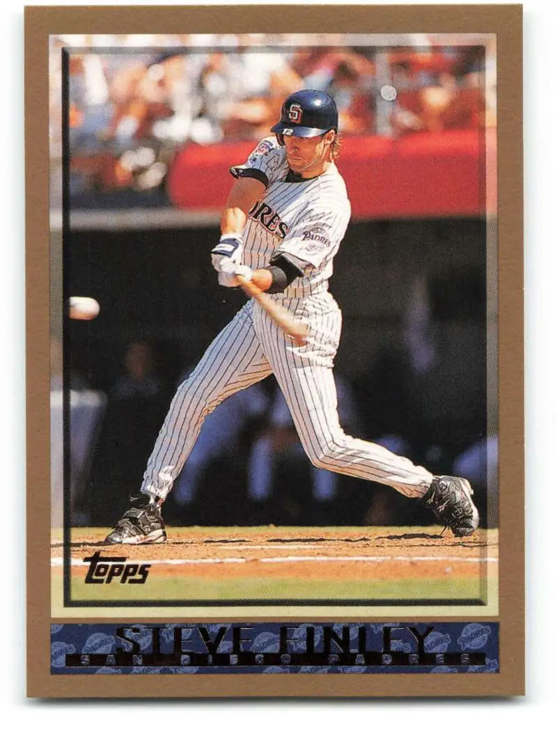1998 Topps #330 Steve Finley NM-MT San Diego Padres Baseball Card - Baseball Card Single