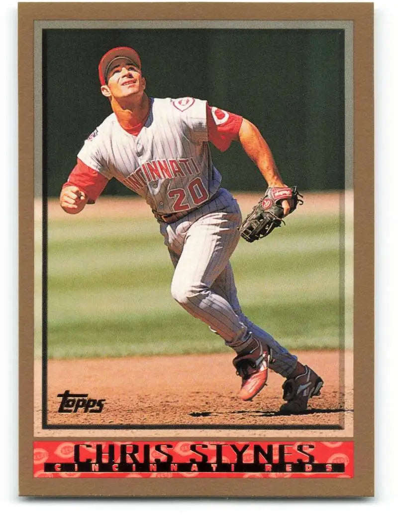 1998 Topps #340 Chris Stynes NM-MT Cincinnati Reds Baseball Card - Baseball Card Single
