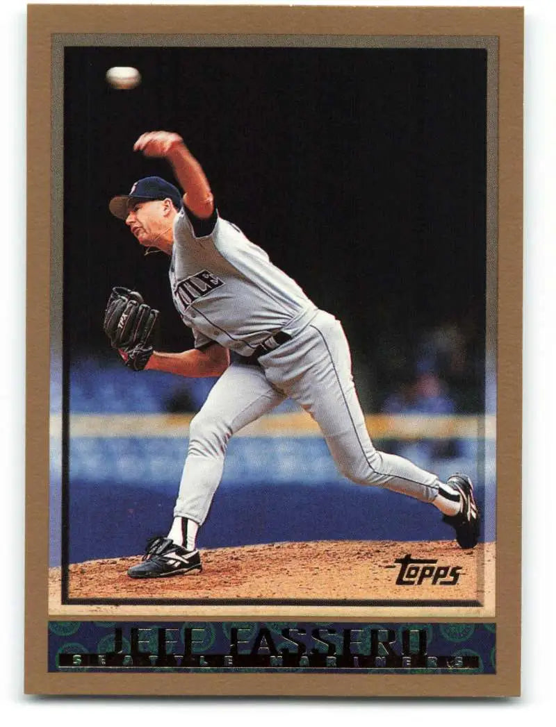 1998 Topps #342 Jeff Fassero NM-MT Seattle Mariners Baseball Card - Baseball Card Single
