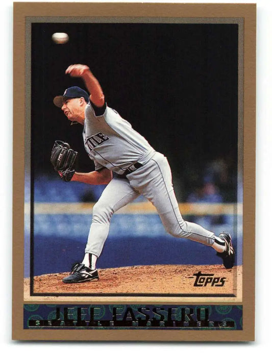 1998 Topps #342 Jeff Fassero NM-MT Seattle Mariners Baseball Card - Baseball Card Single