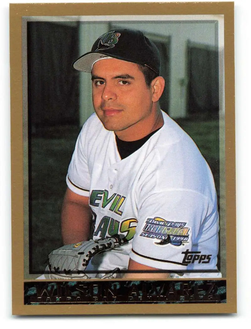 1998 Topps #344 Wilson Alvarez NM-MT Tampa Bay Devil Rays Baseball Card - Baseball Card Single