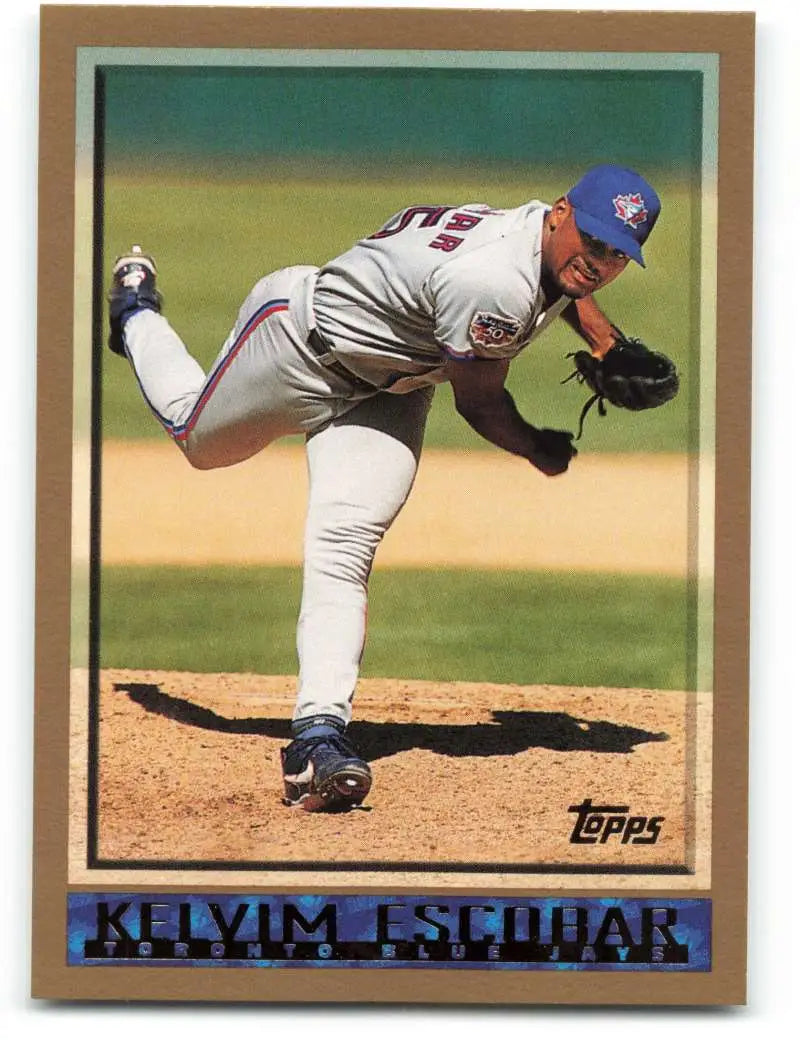 1998 Topps #346 Kelvim Escobar NM-MT Toronto Blue Jays Baseball Card - Baseball Card Single