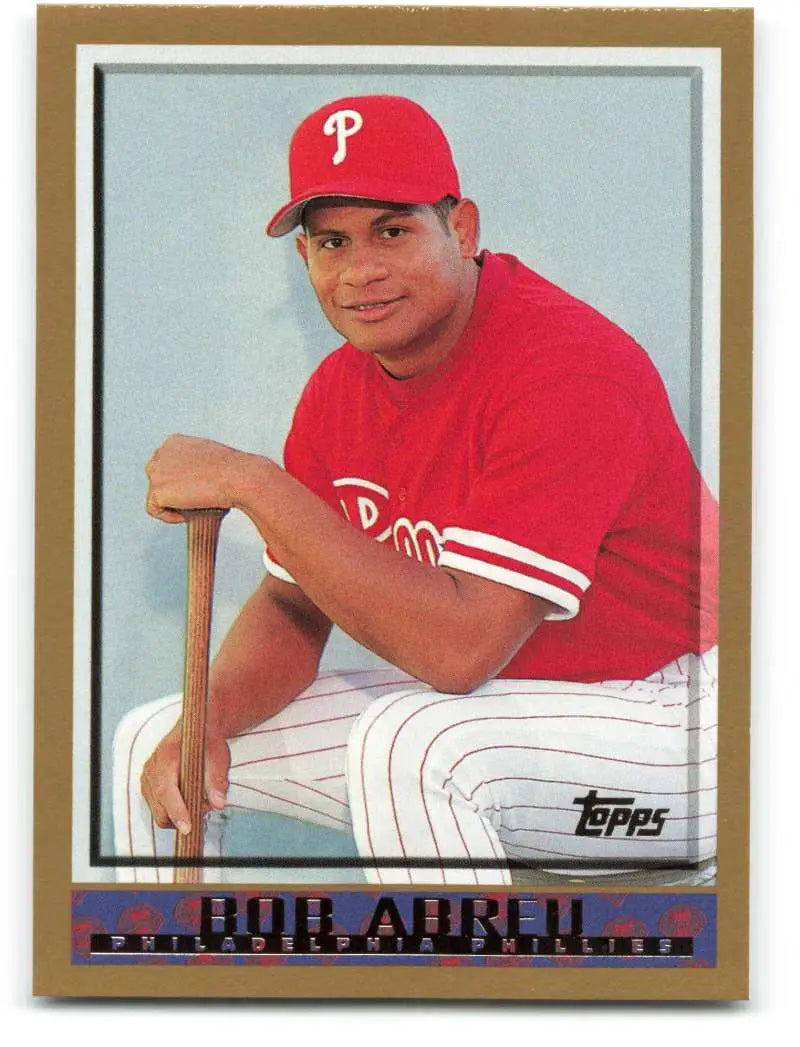 1998 Topps #351 Bobby Abreu NM-MT Philadelphia Phillies Baseball Card - Baseball Card Single