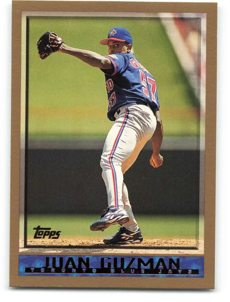 1998 Topps #352 Juan Guzman NM-MT Toronto Blue Jays Baseball Card - Baseball Card Single