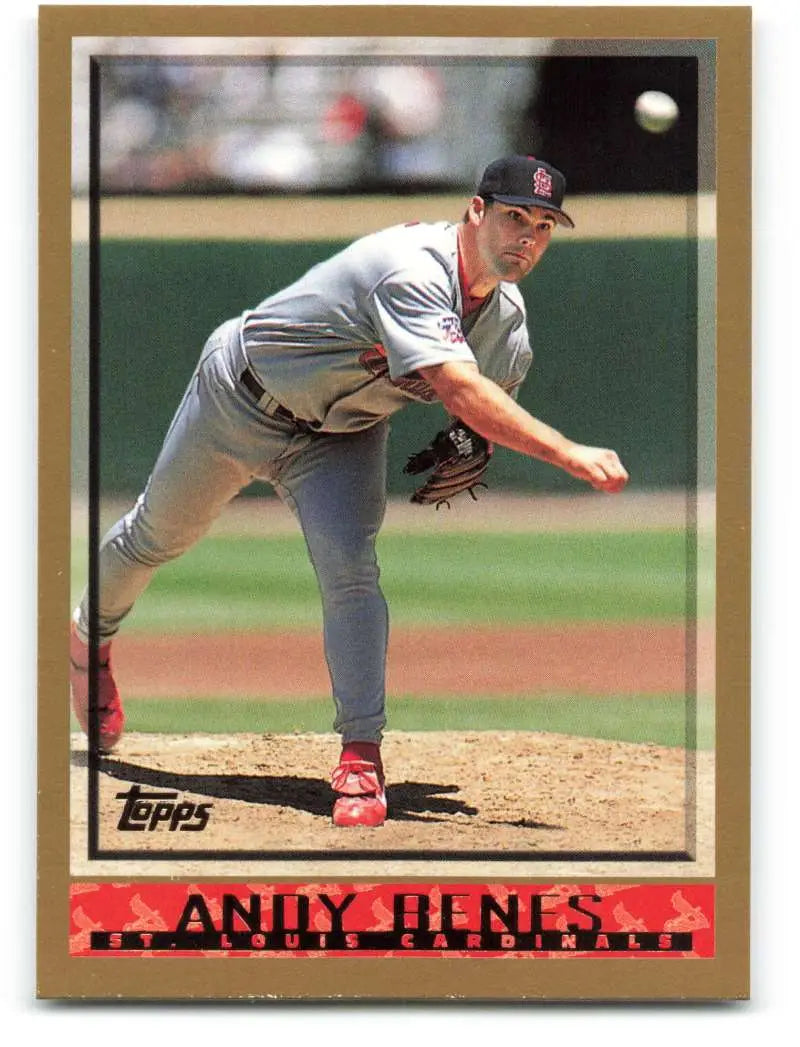 1998 Topps #354 Andy Benes NM-MT St. Louis Cardinals Baseball Card - Baseball Card Single