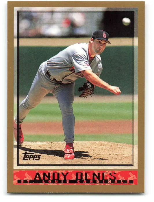 1998 Topps #354 Andy Benes NM-MT St. Louis Cardinals Baseball Card - Baseball Card Single