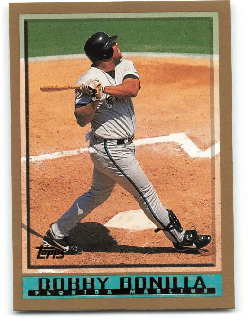 1998 Topps #356 Bobby Bonilla NM-MT Florida Marlins Baseball Card - Baseball Card Single