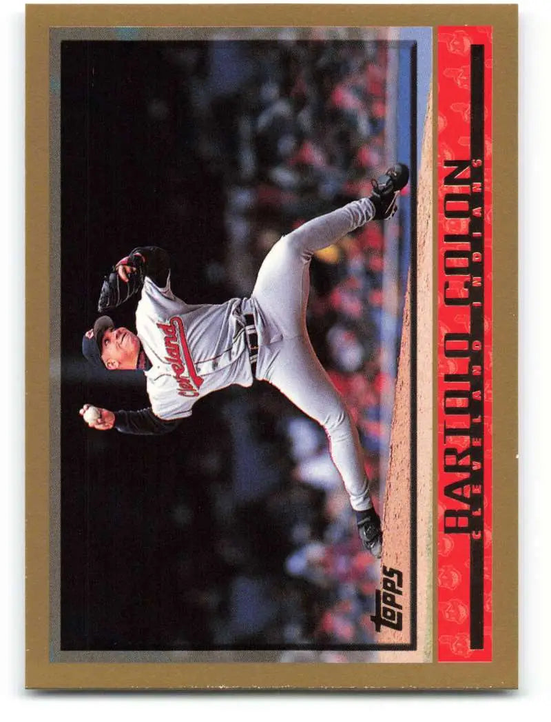 1998 Topps #360 Bartolo Colon NM-MT Cleveland Indians Baseball Card - Baseball Card Single