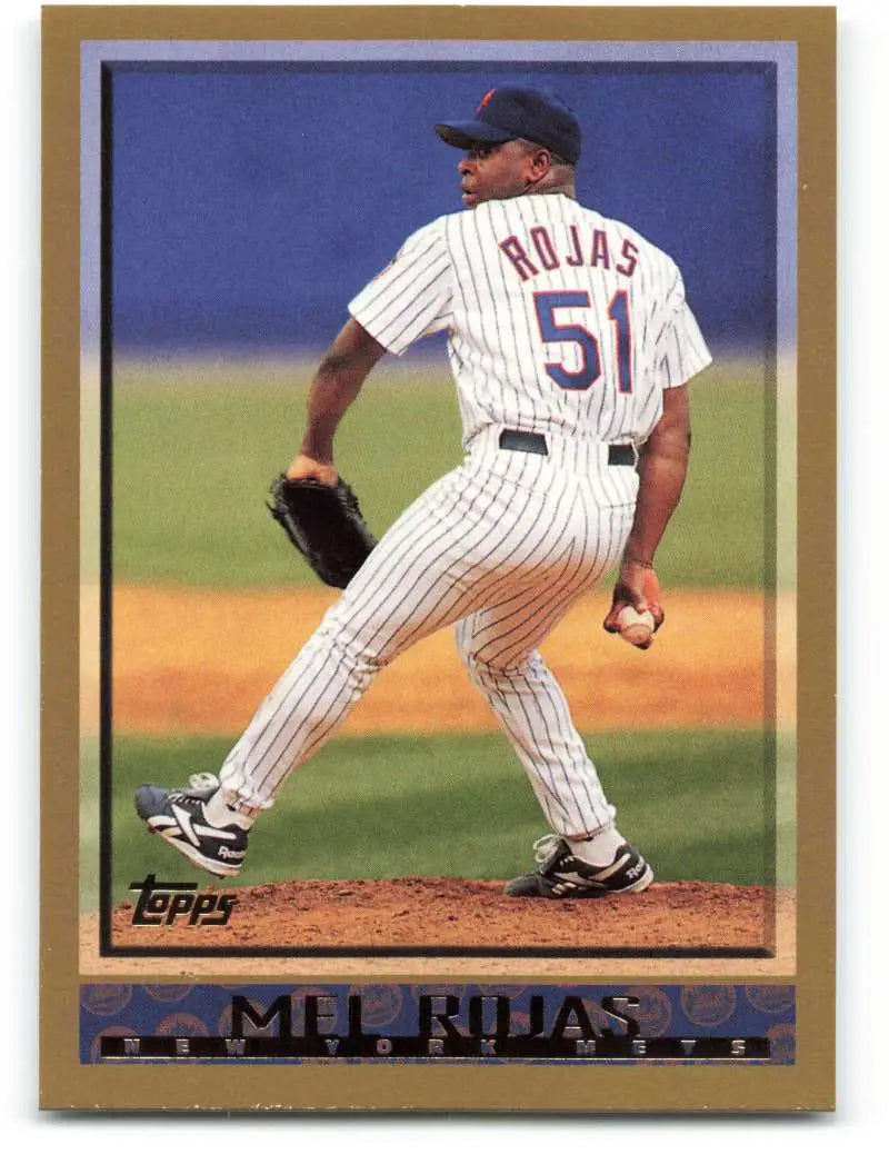 1998 Topps #361 Mel Rojas NM-MT New York Mets Baseball Card - Baseball Card Single