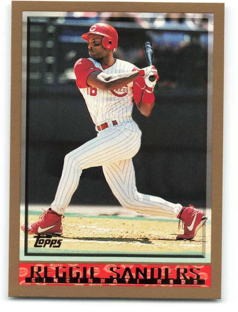 1998 Topps #364 Reggie Sanders NM-MT Cincinnati Reds Baseball Card - Baseball Card Single