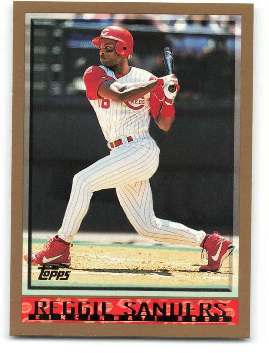 1998 Topps #364 Reggie Sanders NM-MT Cincinnati Reds Baseball Card - Baseball Card Single