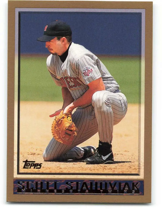 1998 Topps #368 Scott Stahoviak NM-MT Minnesota Twins Baseball Card - Baseball Card Single