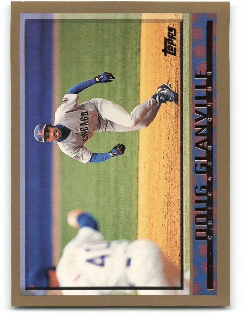 1998 Topps #37 Doug Glanville NM-MT Chicago Cubs Baseball Card - Baseball Card Single