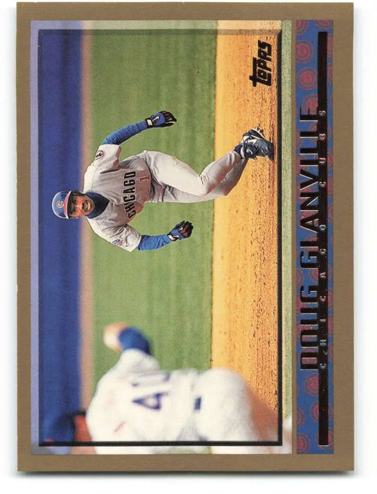 1998 Topps #37 Doug Glanville NM-MT Chicago Cubs Baseball Card - Baseball Card Single