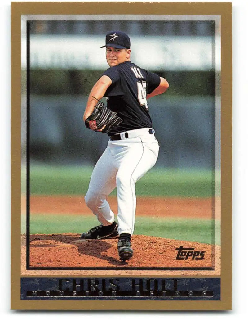 1998 Topps #373 Chris Holt NM-MT Houston Astros Baseball Card - Baseball Card Single