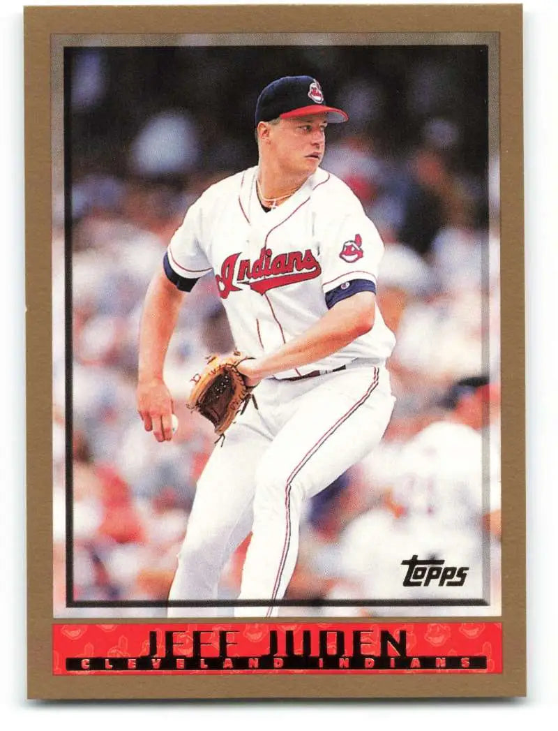 1998 Topps #394 Jeff Juden NM-MT Cleveland Indians Baseball Card - Baseball Card Single