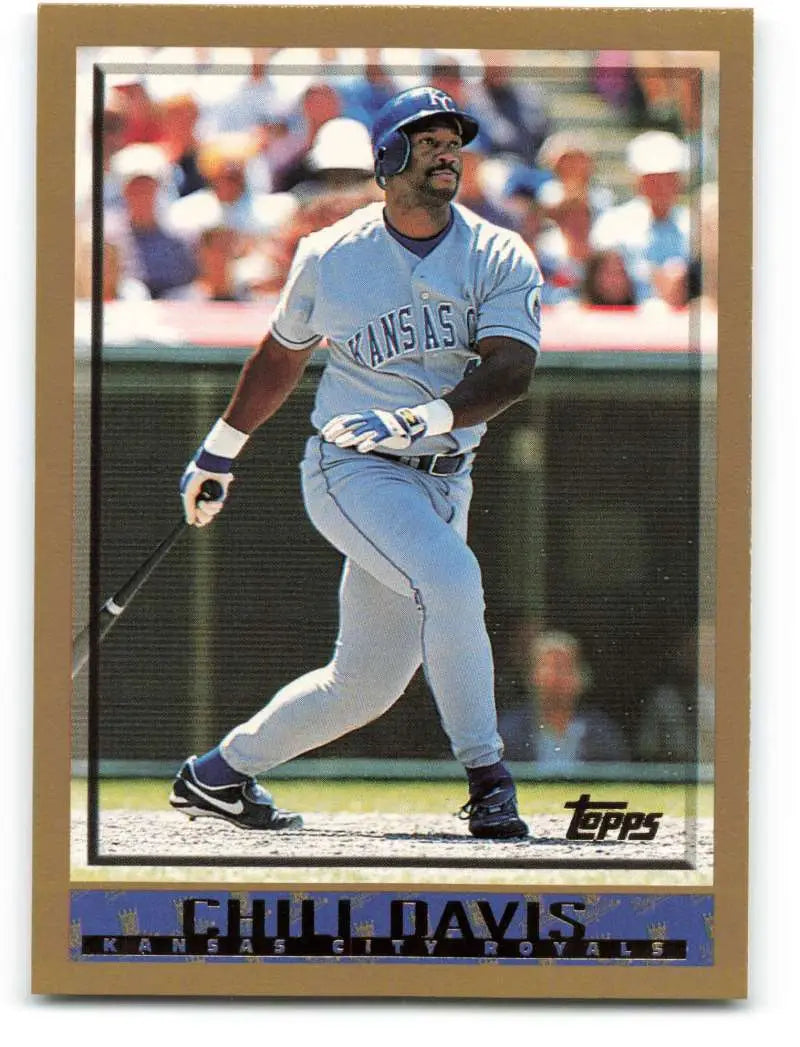 1998 Topps #40 Chili Davis NM-MT Kansas City Royals Baseball Card - Baseball Card Single