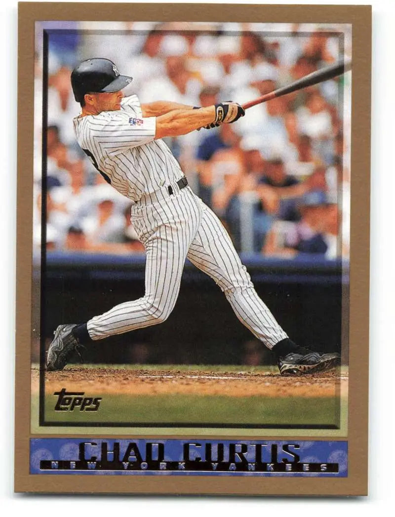 1998 Topps #406 Chad Curtis NM-MT New York Yankees Baseball Card - Baseball Card Single