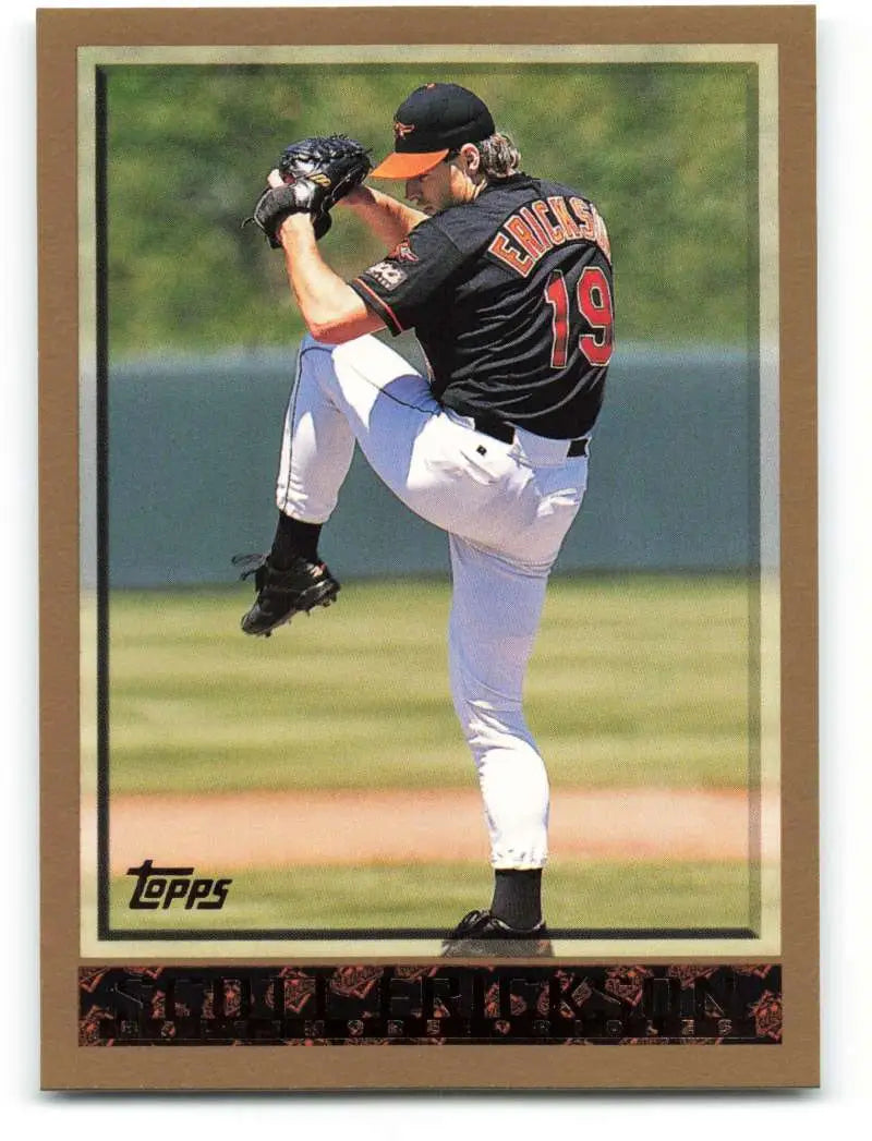 1998 Topps #416 Scott Erickson NM-MT Baltimore Orioles Baseball Card - Baseball Card Single