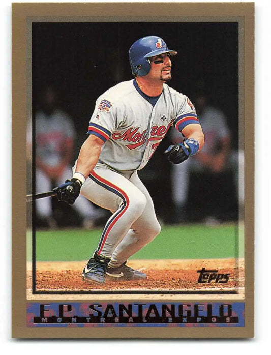 1998 Topps #42 F.P. Santangelo NM-MT Montreal Expos Baseball Card - Baseball Card Single