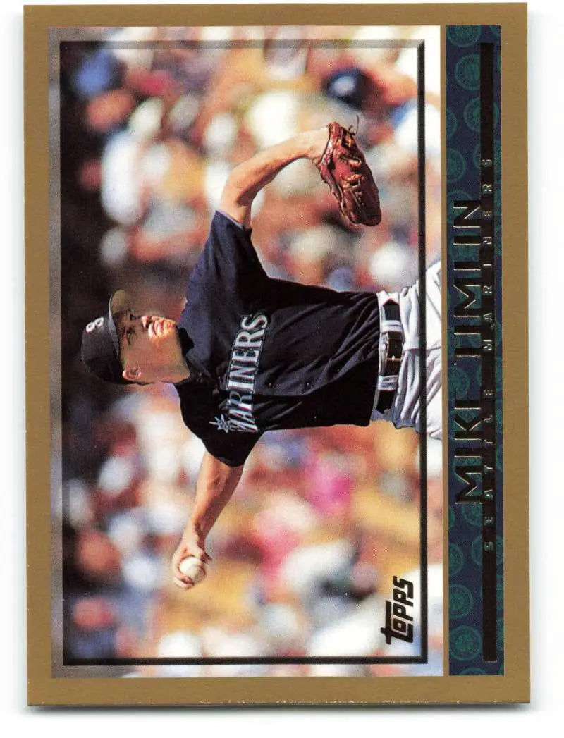 1998 Topps #422 Mike Timlin NM-MT Seattle Mariners Baseball Card - Baseball Card Single