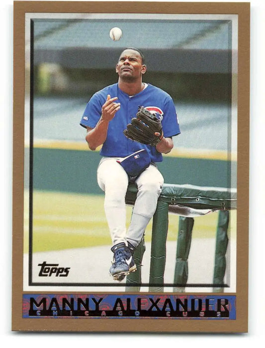 1998 Topps #424 Manny Alexander NM-MT Chicago Cubs Baseball Card