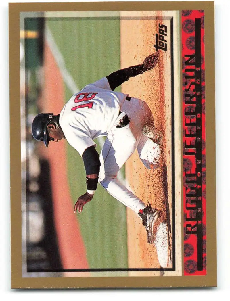 1998 Topps #427 Reggie Jefferson NM-MT Boston Red Sox Baseball Card - Baseball Card Single
