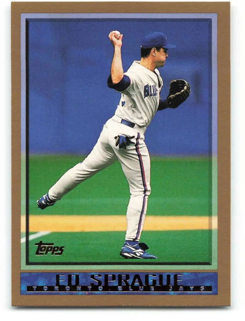 1998 Topps #428 Ed Sprague NM-MT Toronto Blue Jays Baseball Card - Baseball Card Single