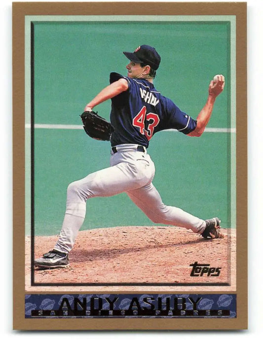 1998 Topps #434 Andy Ashby NM-MT San Diego Padres Baseball Card - Baseball Card Single