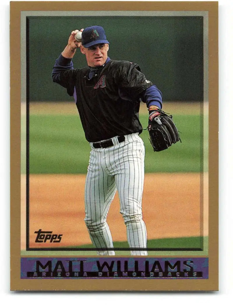 1998 Topps #439 Matt Williams NM-MT Arizona Diamondbacks Baseball Card - Baseball Card Single