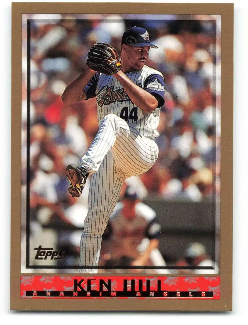 1998 Topps #446 Ken Hill NM-MT Anaheim Angels Baseball Card - Baseball Card Single
