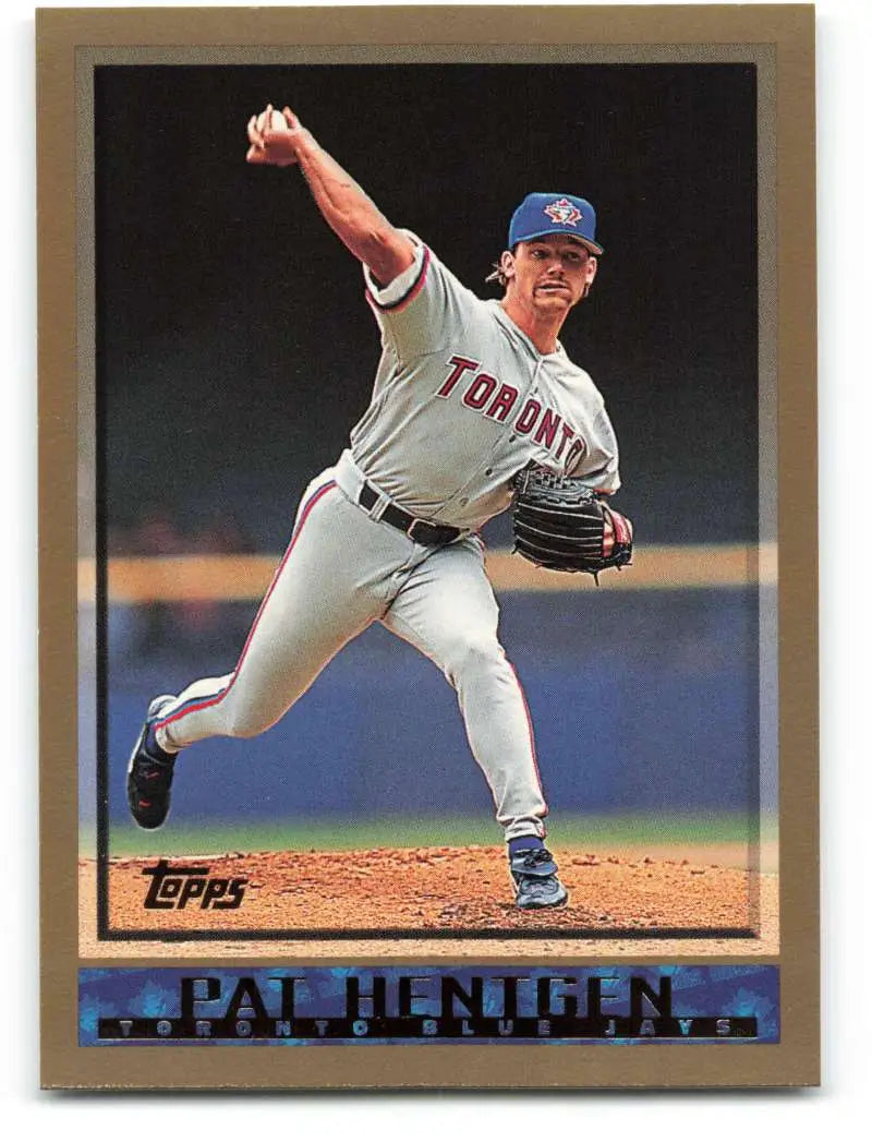1998 Topps #45 Pat Hentgen NM-MT Toronto Blue Jays Baseball Card - Baseball Card Single
