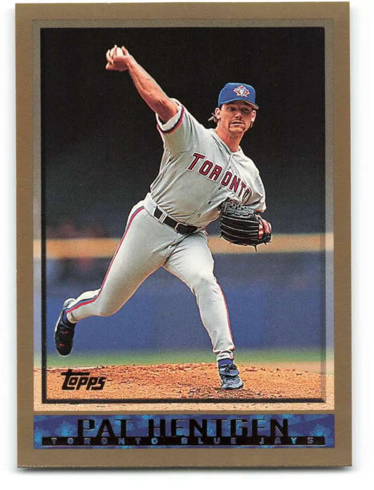 1998 Topps #45 Pat Hentgen NM-MT Toronto Blue Jays Baseball Card - Baseball Card Single