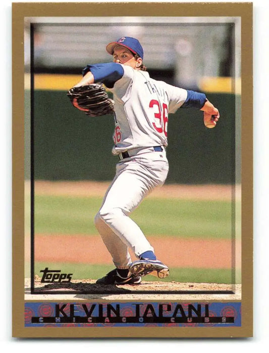 1998 Topps #453 Kevin Tapani NM-MT Chicago Cubs Baseball Card - Baseball Card Single