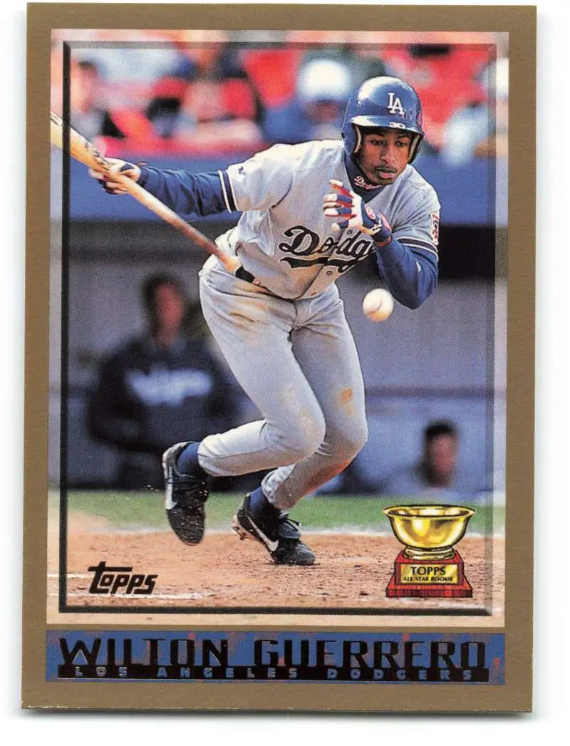 1998 Topps #46 Wilton Guerrero NM-MT Los Angeles Dodgers Baseball Card - Baseball Card Single
