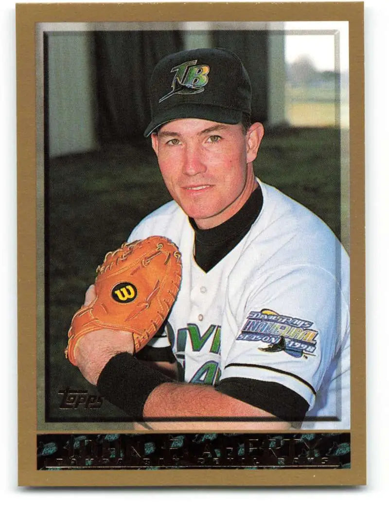 1998 Topps #460 John Flaherty NM-MT Tampa Bay Devil Rays Baseball Card - Baseball Card Single