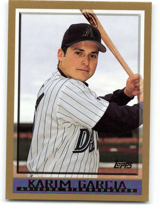 1998 Topps #463 Karim Garcia NM-MT Arizona Diamondbacks Baseball Card - Baseball Card Single