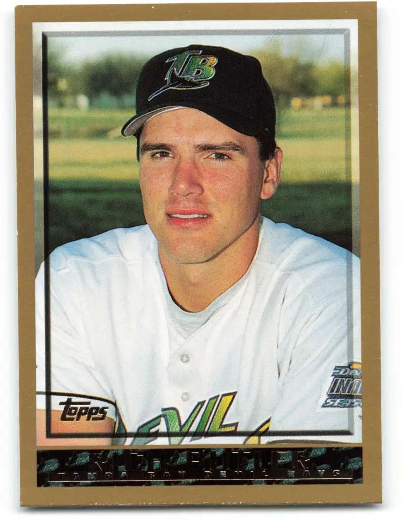1998 Topps #468 Rich Butler NM-MT RC Rookie Tampa Bay Devil Rays Baseball Card - Baseball Card Single