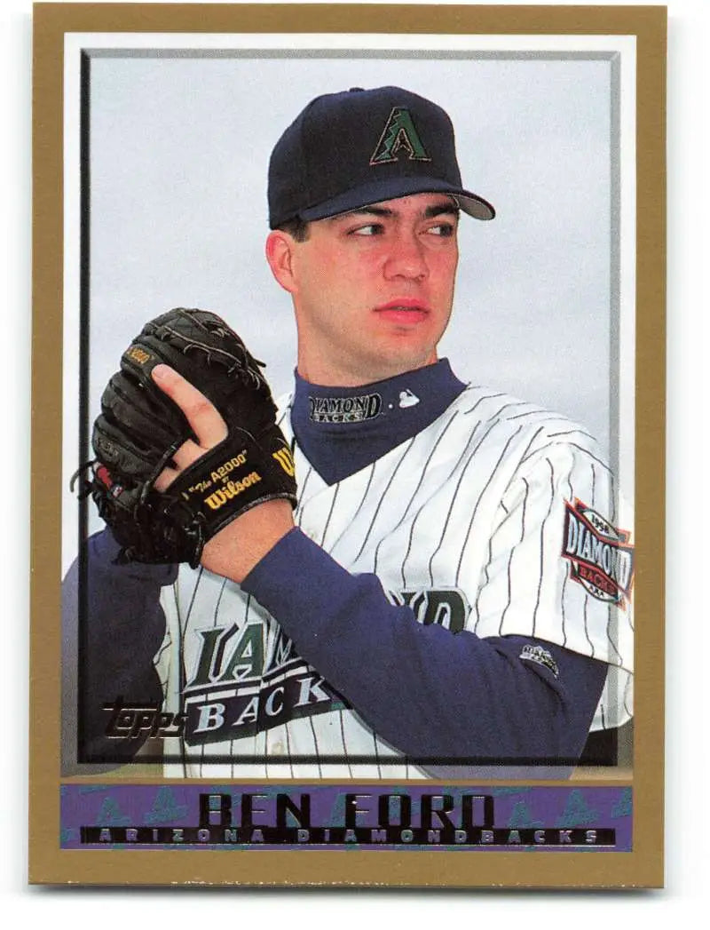1998 Topps #469 Ben Ford NM-MT RC Rookie Arizona Diamondbacks Baseball Card - Baseball Card Single