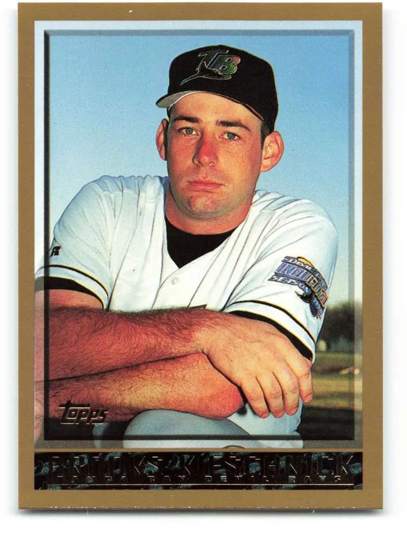 1998 Topps #472 Brooks Kieschnick NM-MT Tampa Bay Devil Rays Baseball Card - Baseball Card Single