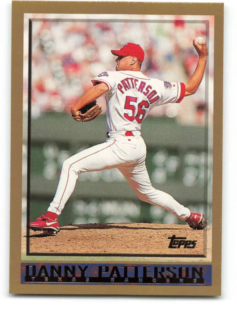 1998 Topps #48 Danny Patterson NM-MT Texas Rangers Baseball Card - Baseball Card Single