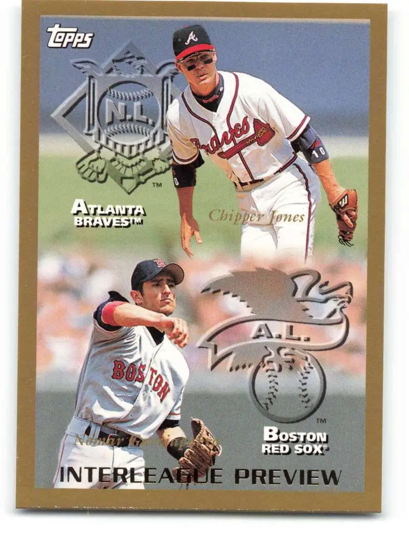 1998 Topps #481 Chipper Jones/Nomar Garciaparra NM-MT Atlanta Braves/Boston Red Sox Baseball Card - Baseball Card Single