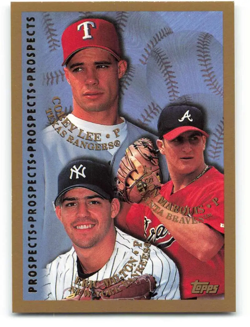 1998 Topps #486 Eric Milton/Jason Marquis/Corey Lee NM-MT New York Yankees/Atlanta Braves/Texas Rangers Baseball Card