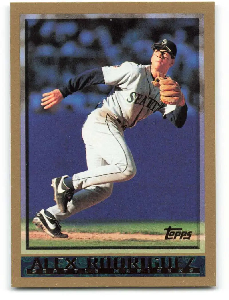 1998 Topps #504 Alex Rodriguez NM-MT Seattle Mariners Baseball Card - Baseball Card Single