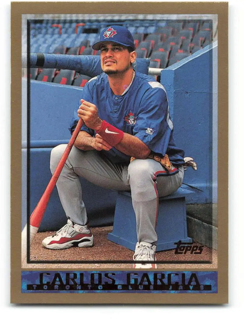 1998 Topps #54 Carlos Garcia NM-MT Toronto Blue Jays Baseball Card - Baseball Card Single