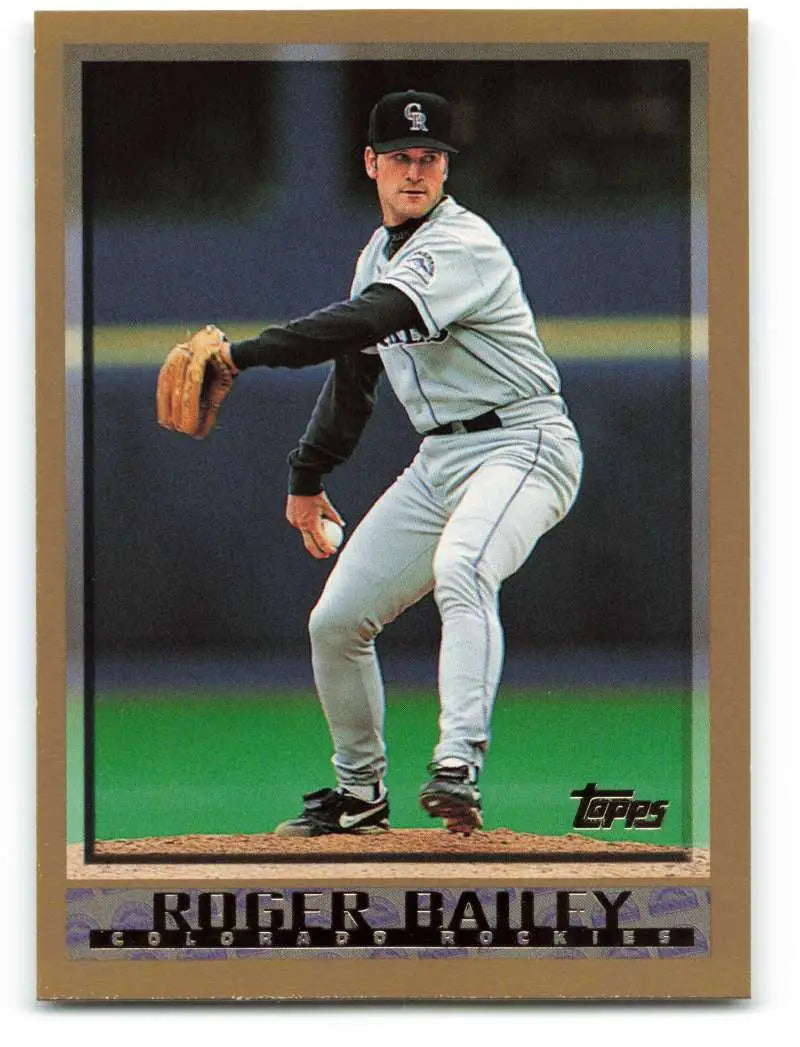 1998 Topps #63 Roger Bailey NM-MT Colorado Rockies Baseball Card - Baseball Card Single