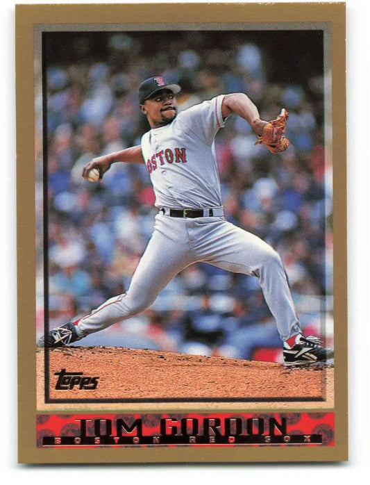 1998 Topps #64 Tom Gordon NM-MT Boston Red Sox Baseball Card - Baseball Card Single